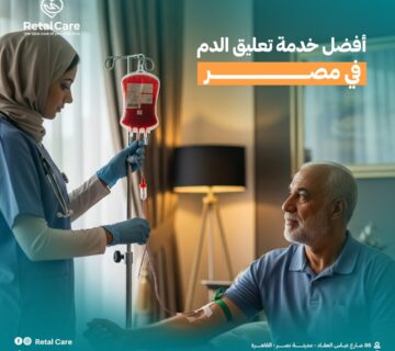 أفضل خدمة تعليق الدم في المنزل في مصر